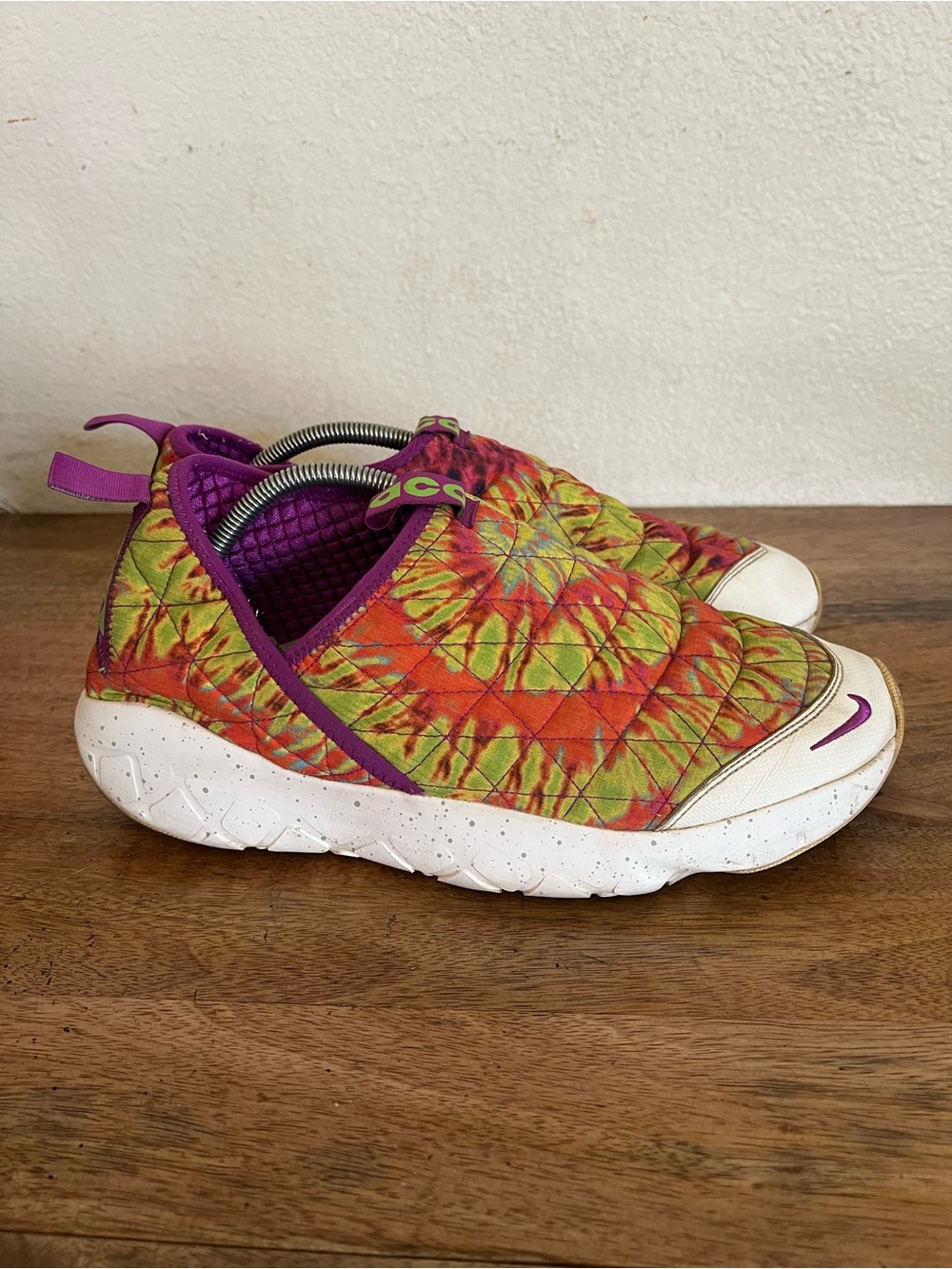 Nike ACG MOC 3.0 Tie Dye CW2463-300 Slip On Air Max Huarache Rosche Men’s 13 US